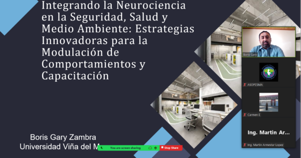 Jefe de carrera de Ingeniería en Prevención de Riesgos y Gestión Ambiental participó en congreso internacional “Perú Safe”