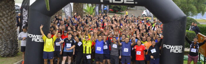 Carreras de Kinesiología y Nutrición y Dietética UVM colaboraron en Corrida Naval Albatros 2024