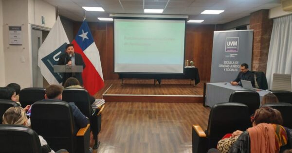 Carrera de Derecho vespertino UVM realizó charla “Funcionamiento de las Cortes de Apelaciones”