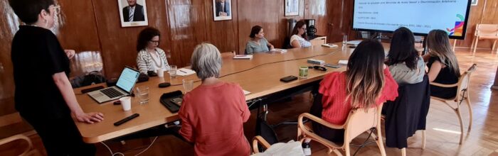 Dirección de Inclusión y Equidad de Género realiza encuentro con la investigadora de ONU Mujeres, Constanza Tabbush