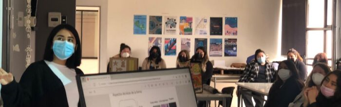 Estudiantes de Diseño mención Gráfica presentan propuestas de apoyo a emprendedoras de San Antonio
