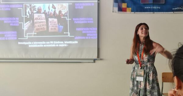 Académica investigadora de Trabajo Social participó en Congreso de Portugal