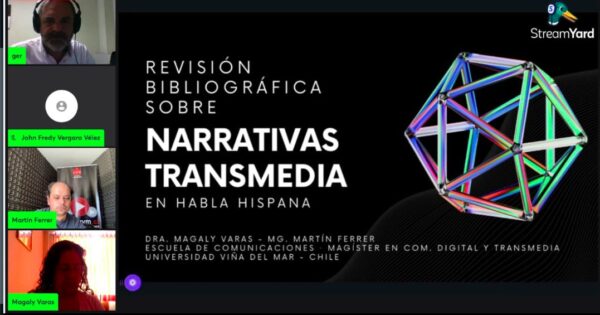 Docentes de la Escuela de Comunicaciones presentes en Congreso “Jornadas de Narrativas Transmedia”