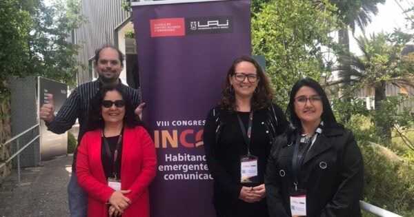 Docentes Escuela de Comunicaciones presentes en Congreso INCOM 2022