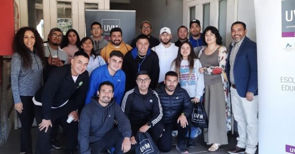 Carrera de Pedagogía en Educación Física UVM realizó recepción de nuevos estudiantes