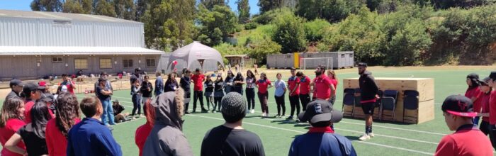 Pedagogía en Educación Física UVM desarrolló actividad con escolares en Campus Rodelillo