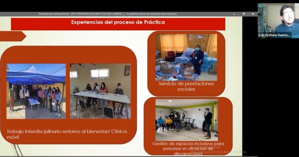 Escuela de Ciencias Jurídicas y Sociales organizó 1er Encuentro Interdisciplinario de Prácticas Tempranas y Profesionales
