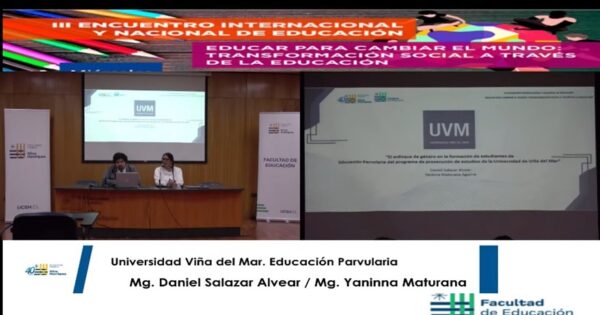 Educación Parvularia presentó ponencia en III Encuentro Internacional de Educación