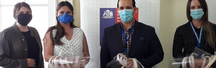 Terapia Ocupacional entregará 1000 escudos faciales al SSVQ