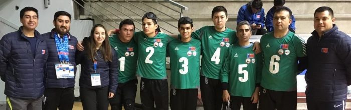 Interna de Kinesiología es parte del cuerpo técnico de la selección regional de goalball