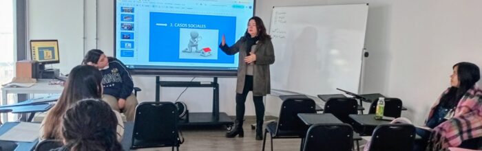 Trabajo Social UVM realizó actividad de acercamiento profesional a sus estudiantes