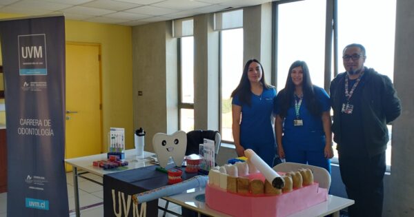 Escuela de Ciencias de la Salud UVM apoyó a Feria de Salud en Villa Alemana