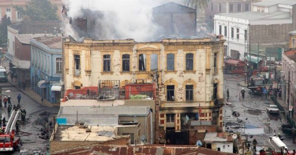 Incendios en Edificios Patrimoniales de Valparaíso