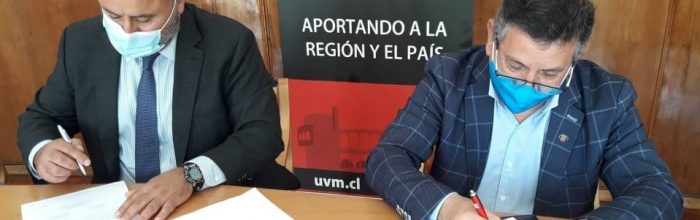UVM firma convenio con Codelco División Ventanas