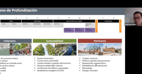 Titulados de Arquitectura UVM conversaron sobre los principales aspectos de la carrera