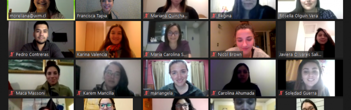 Titulados de Fonoaudiología participan en encuentro virtual