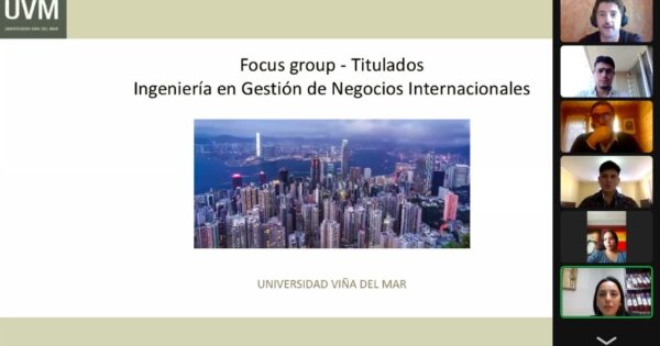 Analizar contexto laboral fue objetivo de focus group de Ingeniería en Gestión de Negocios Internacionales