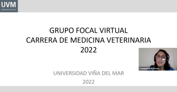 Carrera de Medicina Veterinaria realiza focus group con titulados