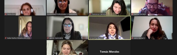Carrera de Relaciones Públicas desarrolló focus group online con titulados