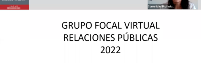 Carrera de Relaciones Públicas realiza focus group con empleadores