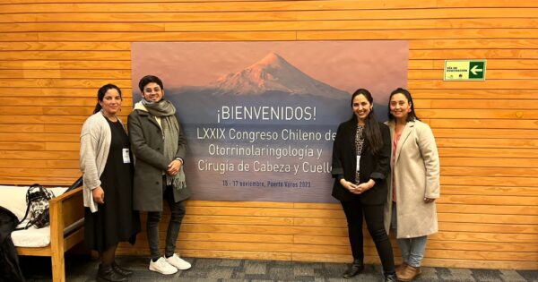 Académica de Fonoaudiología UVM participó en Congreso Chileno de Otorrinolaringología en Puerto Varas