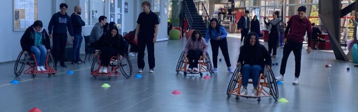 Formación General realiza intervención de deporte adaptado en Campus Rodelillo