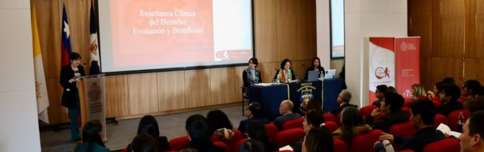 Académica UVM participó en 1er Seminario Regional sobre los Aportes de la Enseñanza Clínica del Derecho