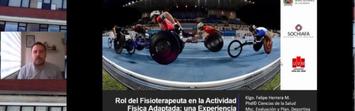 Docente de la carrera de Kinesiología expone en I Seminario Internacional de Actividad Física Adaptada y Deporte Paralímpico