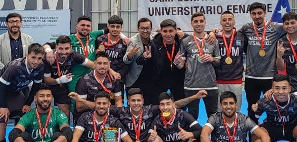 ¡UVM la hizo otra vez!: Se coronó BICAMPEÓN invicto del nacional universitario de futsal