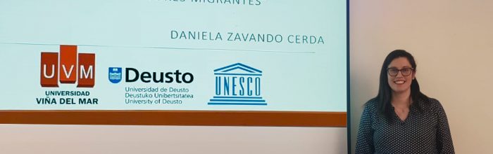 Académica UVM presenta ante comisión de Cátedra UNESCO de institución española