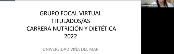 Nutrición y Dietética reflexionó acerca de los desafíos de la formación profesional