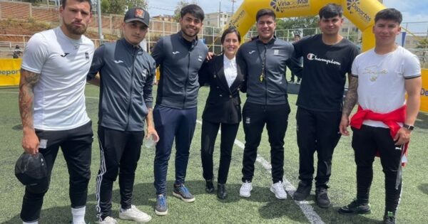 Carrera de Entrenador Deportivo colaboró en Torneo de Fútbol Calle de Viña del Mar