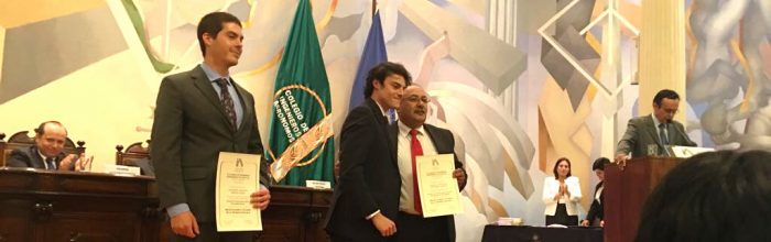 Titulado de Agronomía fue reconocido por Colegio de Ingenieros Agrónomos