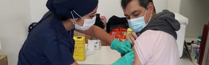 Exitoso operativo de vacunación contra la Influenza se realizó en UVM
