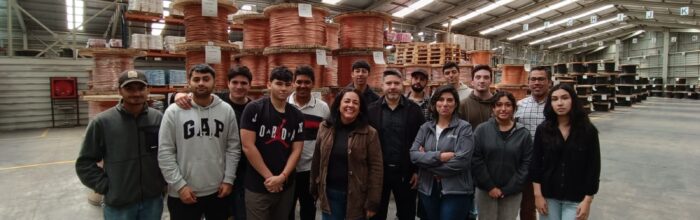 Ingeniería Civil Industrial visita instalaciones de empresa Covisa