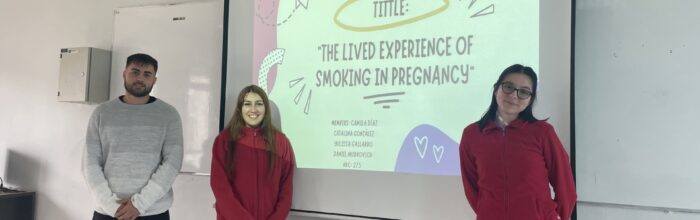 Estudiantes de Escuela de Ciencias de la Salud desarrollaron actividad denominada «No Smoking-English Workshop»