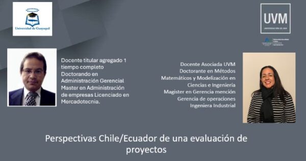 Estudiantes de Ingeniería Civil Industrial UVM realizaron Clase Espejo con estudiantes de Ecuador