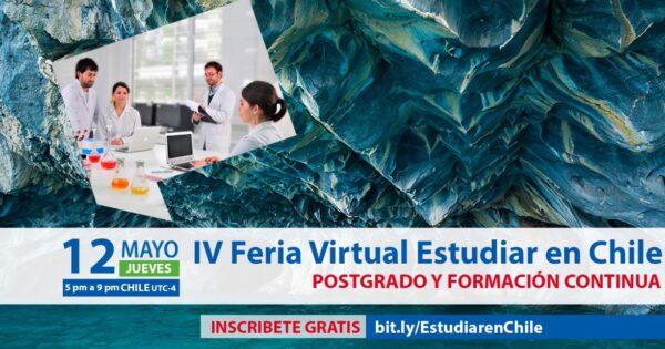 IV Feria Virtual Estudiar en Chile: postgrado y formación continua