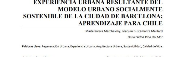 Académicos de Arquitectura presentan trabajo en Congreso Internacional Mesval de Valencia, España