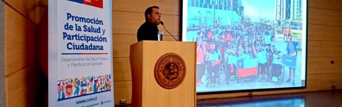 Director de Magíster en Inclusión de Personas con Discapacidad UVM presentó en actividad organizada por Seremía de Salud Valparaíso