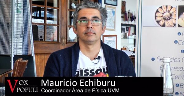 Coordinador de Física de Escuela de Ciencias UVM es entrevistado en programa regional de televisión