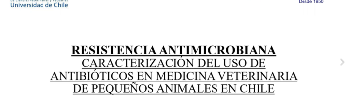 Medicina Veterinaria realiza jornada de actualización en temática referida a la resistencia a antimicrobianos