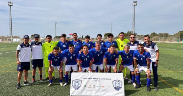 Académico de Kinesiología participó como cuerpo técnico en Mundial de Fútbol 7 Paralímpico en España