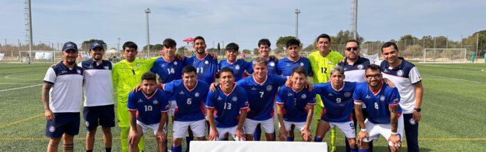 Académico de Kinesiología participó como cuerpo técnico en Mundial de Fútbol 7 Paralímpico en España