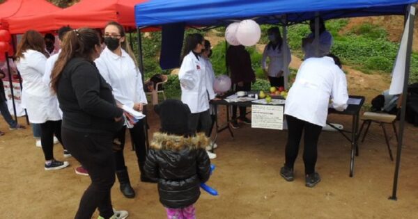 Escuela de Ciencias de la Salud realiza operativo 2022 en Comité Habitacional Manuel Bustos