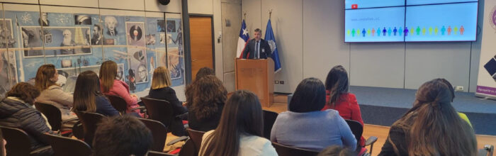 Estudiante de Trabajo Social UVM participó en reunión de Corporación de Apoyo a la Familia PDI