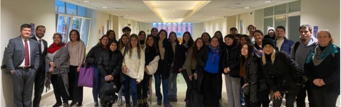 Estudiantes de Psicología UVM visitaron el Juzgado de Familia de Viña del Mar