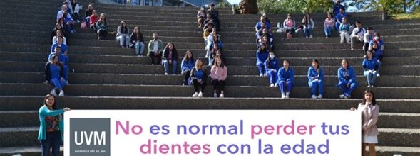 Carerra de Odontología UVM participó en la Semana de la Salud de la encía a nivel nacional
