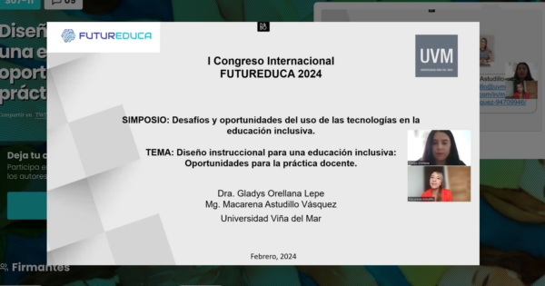 Académicas UVM exponen en «FUTUREDUCA 2024: futuro de la tecnología en educación, la era de la inteligencia artificial»