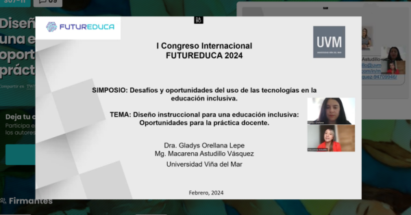 Académicas UVM exponen en “FUTUREDUCA 2024: futuro de la tecnología en educación, la era de la inteligencia artificial”